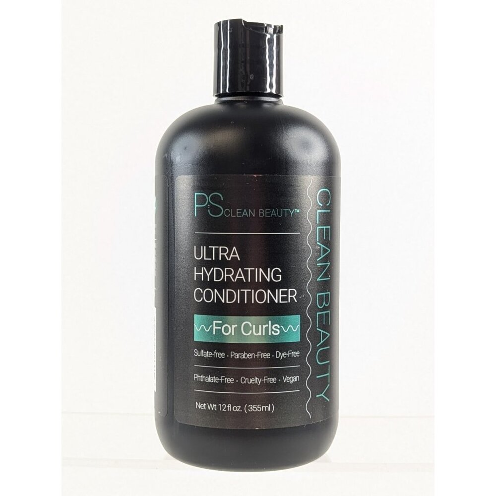 PS Clean Beauty Ultra Hydrating Conditioner for Curls 12oz Sulfate-Free - NEW